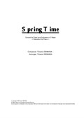 Spring Time - Piano Reduction